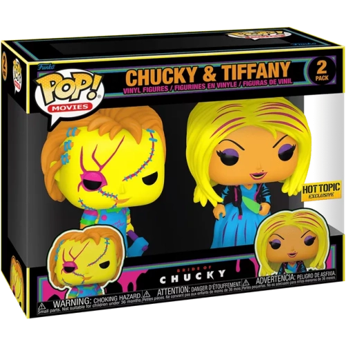 Funko Pop! Tiffany 2 Pack Blacklight Bride of Chucky Box