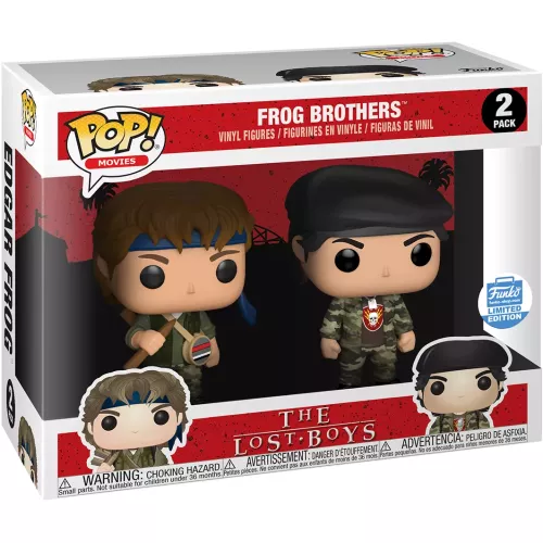 Funko Pop! Alan Frog 2 Pack Frog Brothers The Lost Boys Box