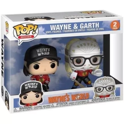Funko Pop! Wayne 2 Pack Hockey Wayne's World Movies Box