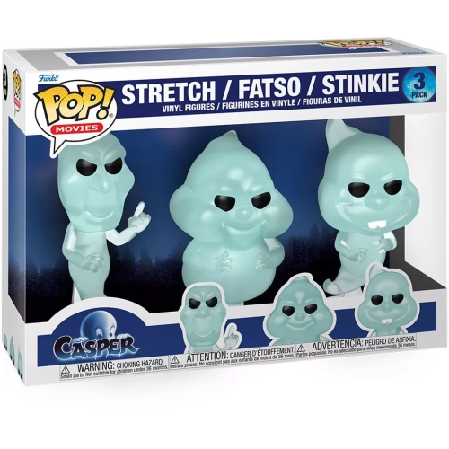 Funko Pop! Fatso 3 Pack Casper Movies Vinyl Figure Box