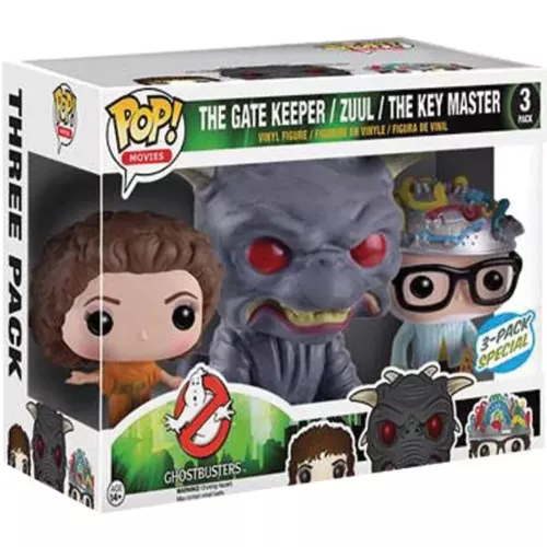 Funko Pop! Zuul 3 Pack Ghostbusters Movies Vinyl Figure Box