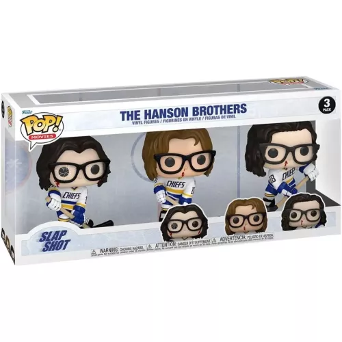 Funko Pop! Jack Hanson 3 Pack The Hanson Brothers Slap Shot Box