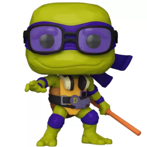 Funko Pop! Donatello 4 Pack Glows in the Dark Nickelodeon Teenage Mutant Ninja Turtles Mutant Mayhem