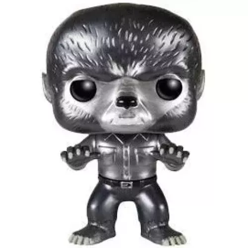 Funko Pop! Wolf Man 4 Pack Metallic Black and White