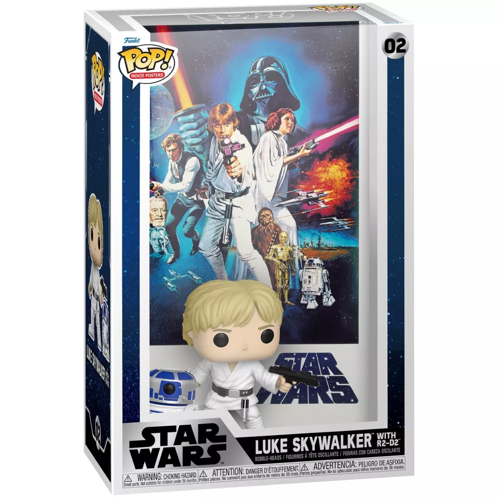 Luke Skywalker with R2-D2 Box