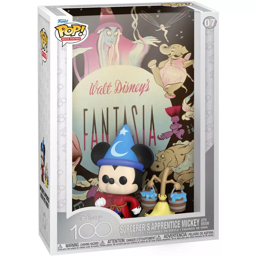 Sorcerer's Apprentice Mickey with Broom Box