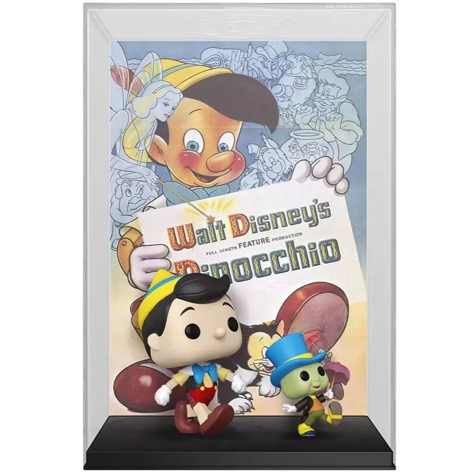 Pinocchio & Jiminy Cricket