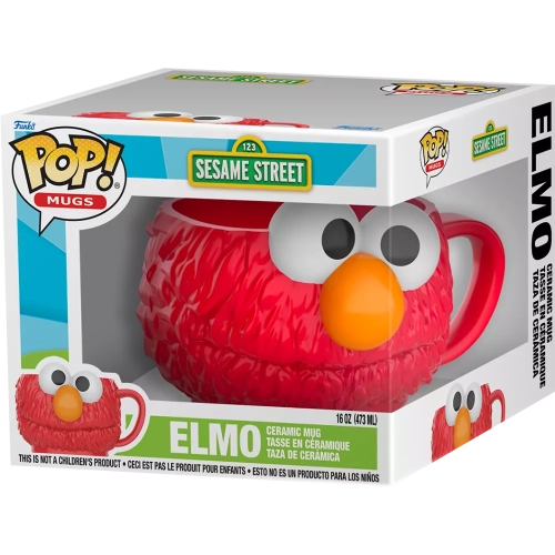 Funko Pop! Elmo 123 Sesame Street Mugs Vinyl Figure Box