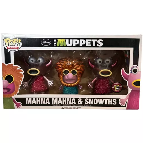 Funko Pop! Mahna Mahna 3 Pack Metallic Disney The Muppets Box