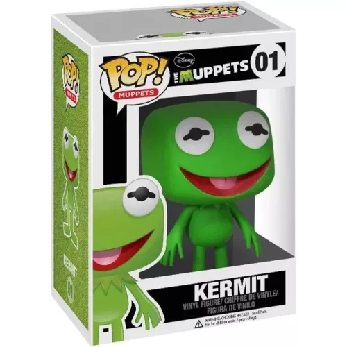 Funko Pop! Kermit #01 Disney The Muppets Vinyl Figure Box