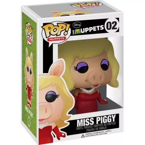 Funko Pop! Miss Piggy #02 Disney The Muppets Vinyl Figure Box