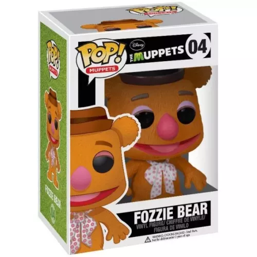 Funko Pop! Fozzie Bear #04 Disney The Muppets Vinyl Figure Box