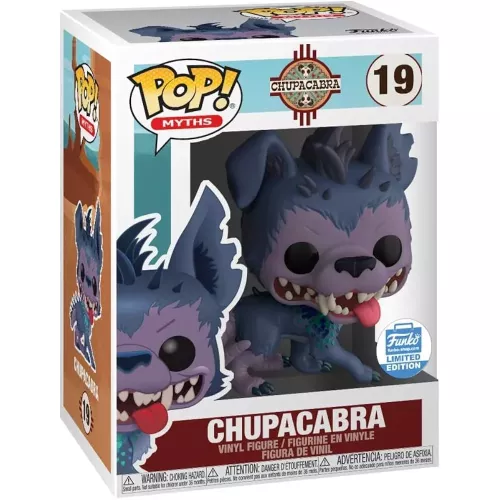 Funko Pop! Chupacabra #19 Myths Vinyl Figure Box