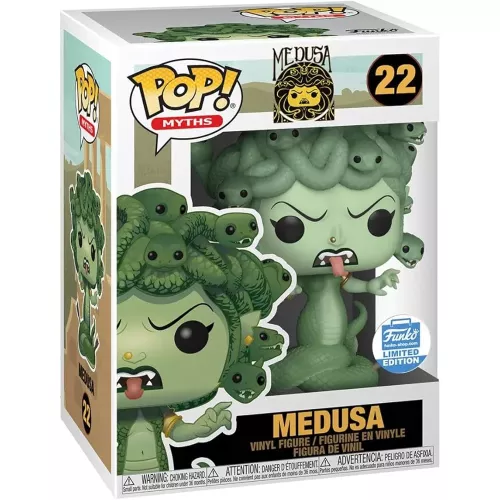 Funko Pop! Medusa #22 Myths Vinyl Figure Box
