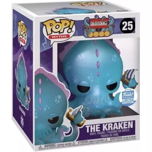 Funko Pop! The Kraken #25 6 Inch Myths Vinyl Figure Box