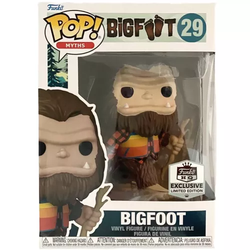 Funko Pop! Bigfoot #29 Myths Vinyl Figure Box