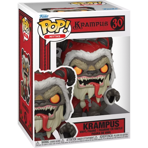 Funko Pop! Krampus #30 Myths Vinyl Figure Box