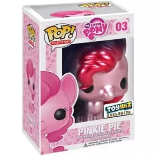 Funko Pop! Pinkie Pie #03 Metallic My Little Pony Vinyl Figure Box