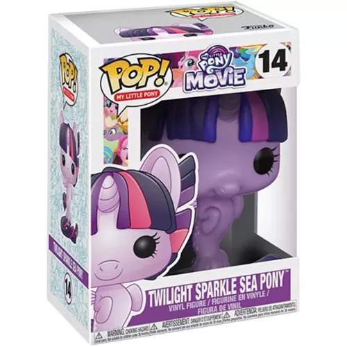 Funko Pop! Twilight Sparkle Sea Pony #14 My Little Pony The Movie Box