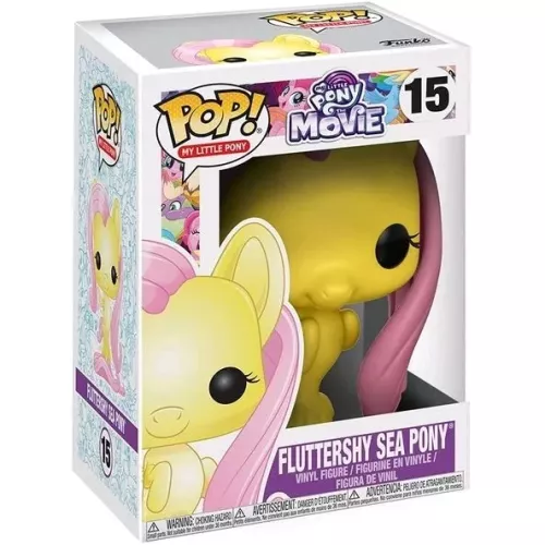 Funko Pop! Fluttershy Sea Pony #15 My Little Pony The Movie Box