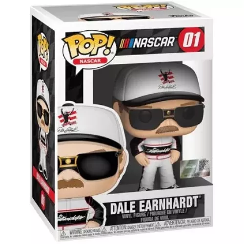 Funko Pop! Dale Earnhardt #01 White The Intimidator Box