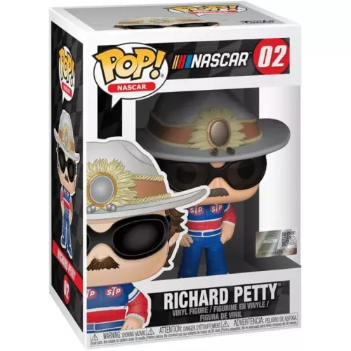 Funko Pop! Richard Petty #02 STP NASCAR Vinyl Figure Box