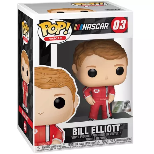 Funko Pop! Bill Elliott #03 Jimmy John's NASCAR Vinyl Figure Box