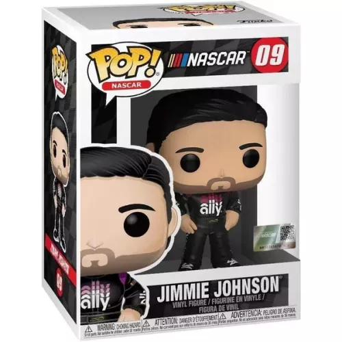 Funko Pop! Jimmie Johnson #09 Ally NASCAR Vinyl Figure Box