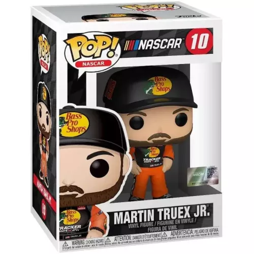 Funko Pop! Martin Truex Jr. #10 Bass Pro Shops NASCAR Box