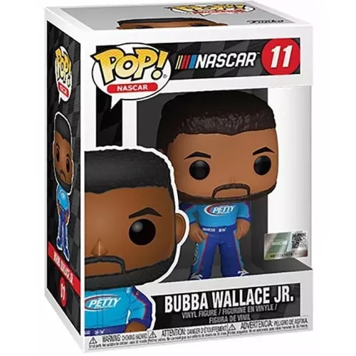 Funko Pop! Bubba Wallace Jr. #11 Petty NASCAR Vinyl Figure Box