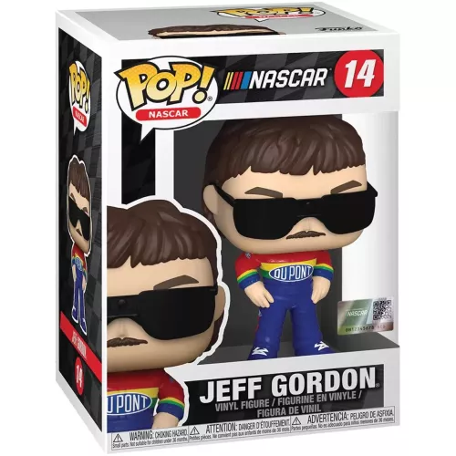 Funko Pop! Jeff Gordon #14 Mtn. Dew NASCAR Vinyl Figure Box