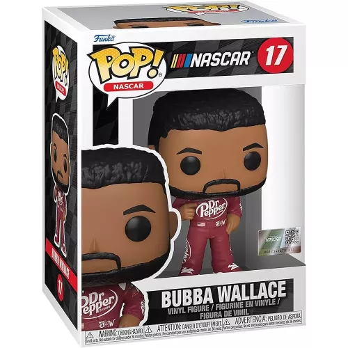 Funko Pop! Bubba Wallace #17 Dr Pepper NASCAR Vinyl Figure Box