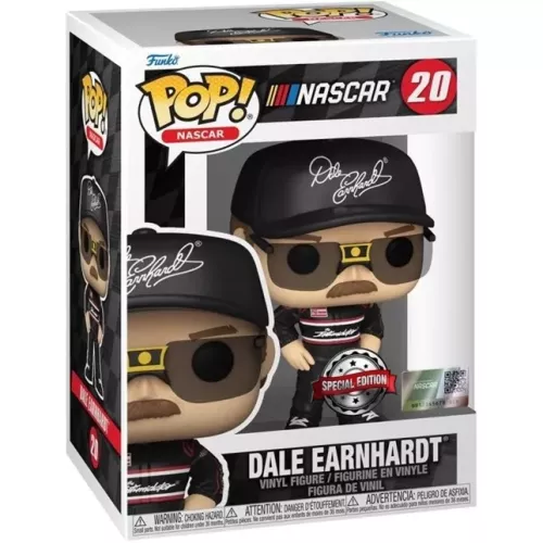 Funko Pop! Dale Earnhardt #20 Black The Intimidator Box