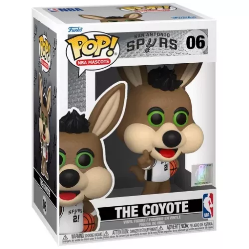 Funko Pop! The Coyote #06 San Antonio Spurs NBA Mascots Box