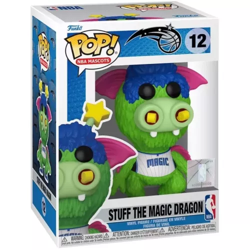 Funko Pop! Stuff the Magic Dragon #12 Orlando NBA Mascots Box
