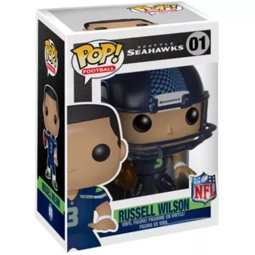 Funko Pop! Russell Wilson #01 Seattle Seahawks NFL Box