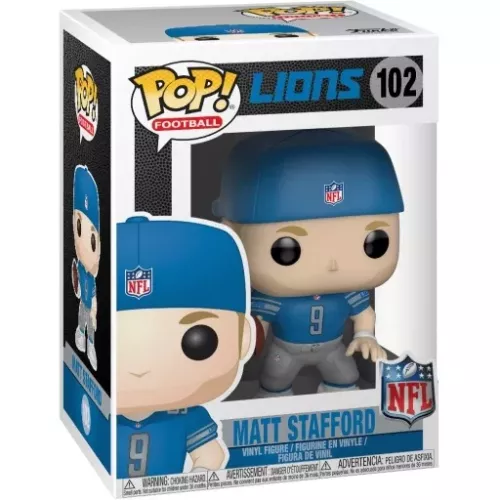 Funko Pop! Matt Stafford #102 Detroit Lions NFL Vinyl Figure Box