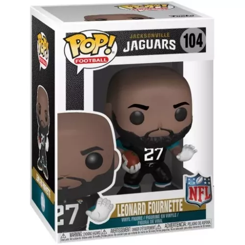 Funko Pop! Leonard Fournette #104 Jacksonville Jaguars Box