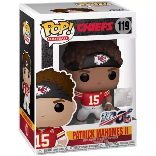 Funko Pop! Patrick Mahomes II #119 Kansas City Chiefs Box