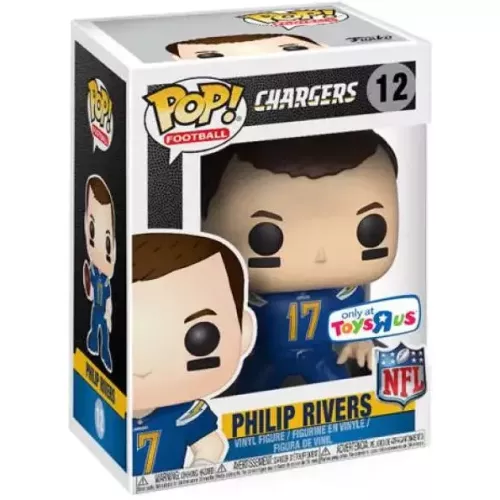 Funko Pop! Philip Rivers #12 Color Rush San Diego Chargers Box