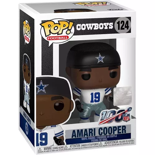 Funko Pop! Amari Cooper #124 Dallas Cowboys NFL Vinyl Figure Box