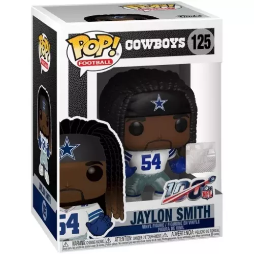 Funko Pop! Jaylon Smith #125 Dallas Cowboys NFL Vinyl Figure Box