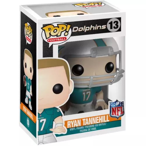 Funko Pop! Ryan Tannehill #13 Miami Dolphins NFL Vinyl Figure Box