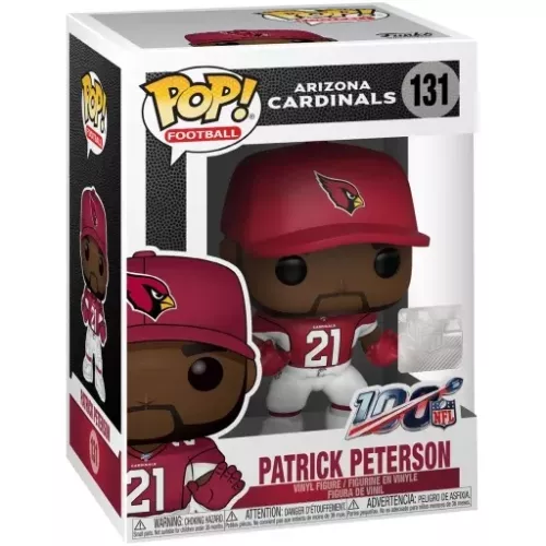 Funko Pop! Patrick Peterson #131 Arizona Cardinals Box