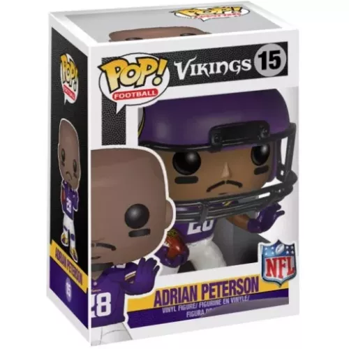 Funko Pop! Adrian Peterson #15 Minnesota Vikings NFL Box