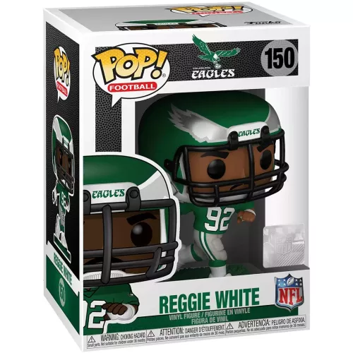 Funko Pop! Reggie White #150 NFL Legends Philadelphia Eagles Box