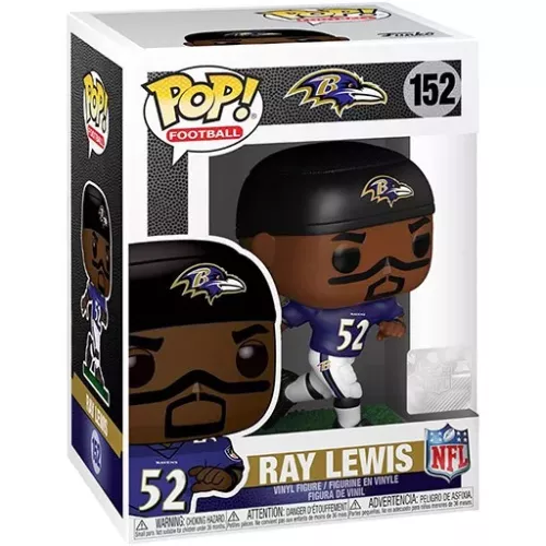 Funko Pop! Ray Lewis #152 NFL Legends Baltimore Ravens Box