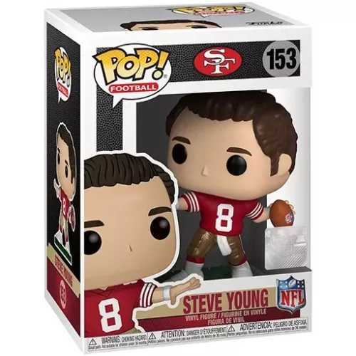 Funko Pop! Steve Young #153 NFL Legends San Francisco 49ers Box