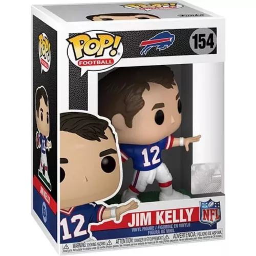 Funko Pop! Jim Kelly #154 NFL Legends Buffalo Bills Box