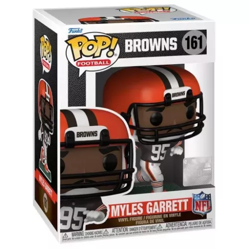 Funko Pop! Myles Garrett #161 Home Cleveland Browns Box
